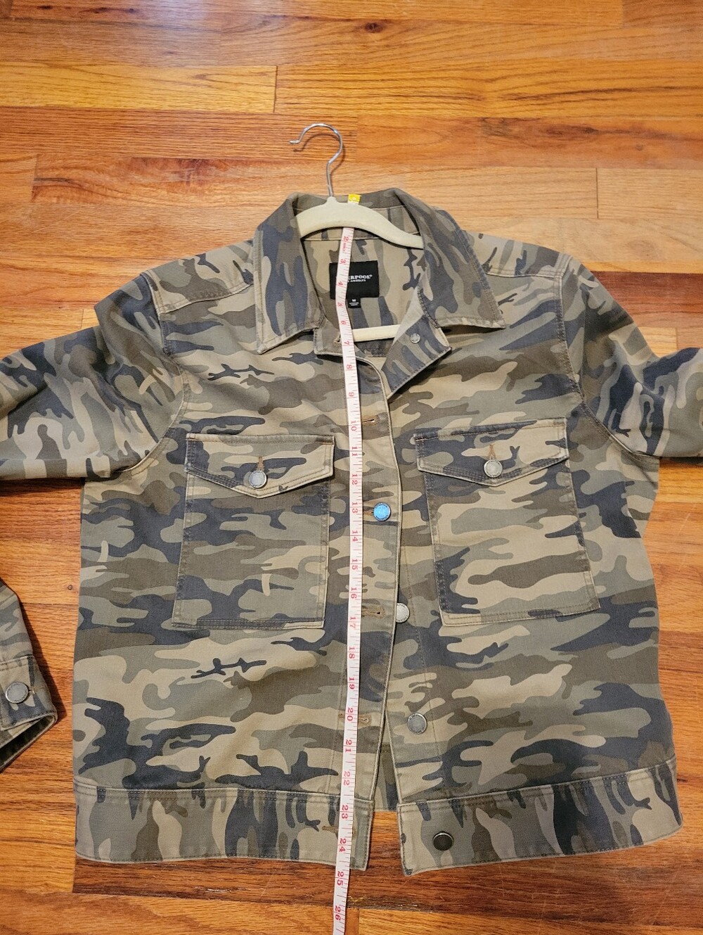 Liverpool Los Angeles Camo Print Jacket. Size M. Coat Biker Blokecore Military - Picture 11 of 12